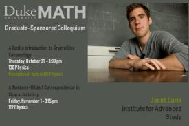 Algebraic Geometry seminar